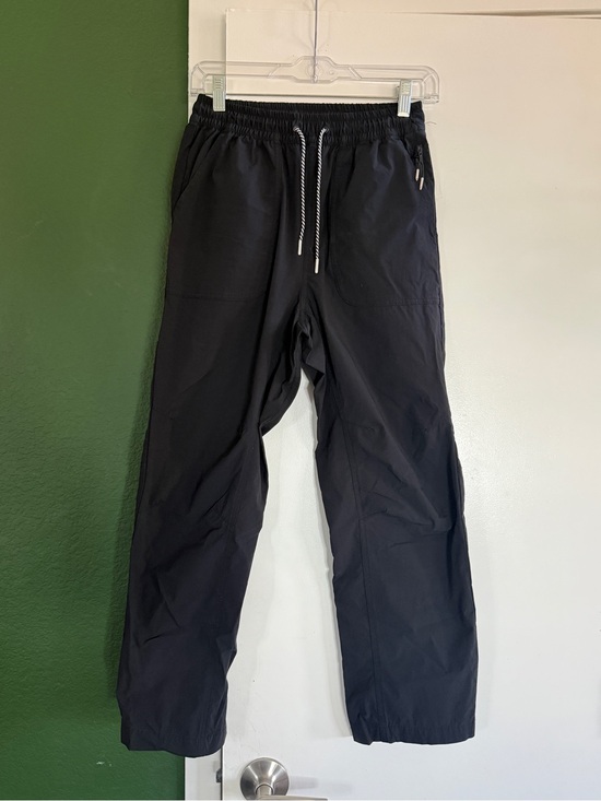 Bearded Goat Pants - Black Women's Elastic Waist Track Pants with Drawstring